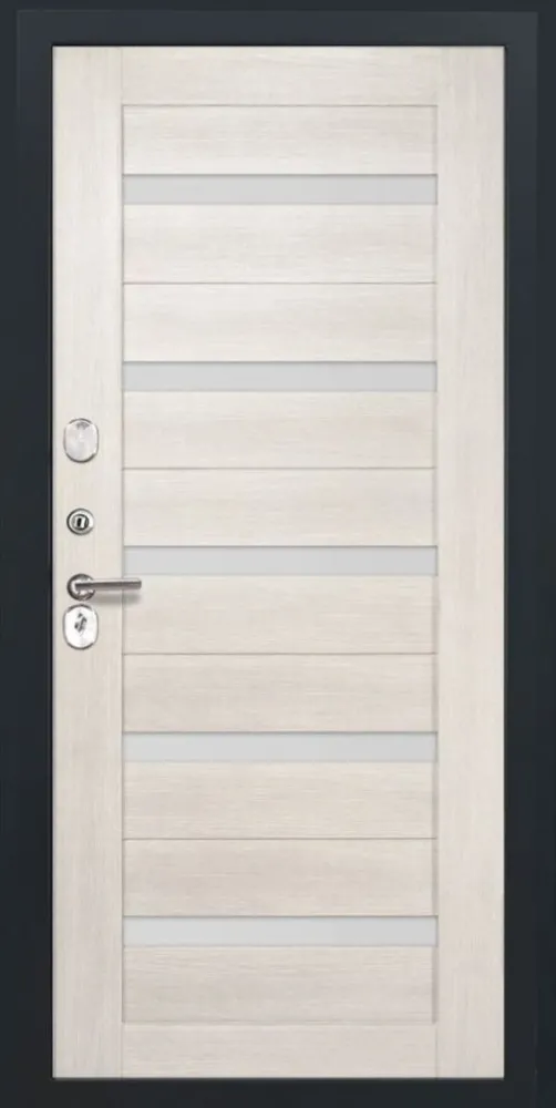 Товар Дверь ДвериПРО Модель L-48 СБ-1 (ст. белое, 16мм, беленый дуб) DPRO221060