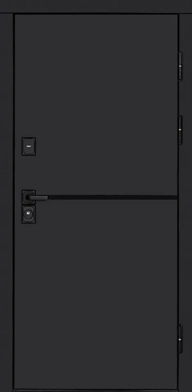 Товар Дверь Термо-Доор Тренд black(черная фурнитура) (квартира) DIS007544